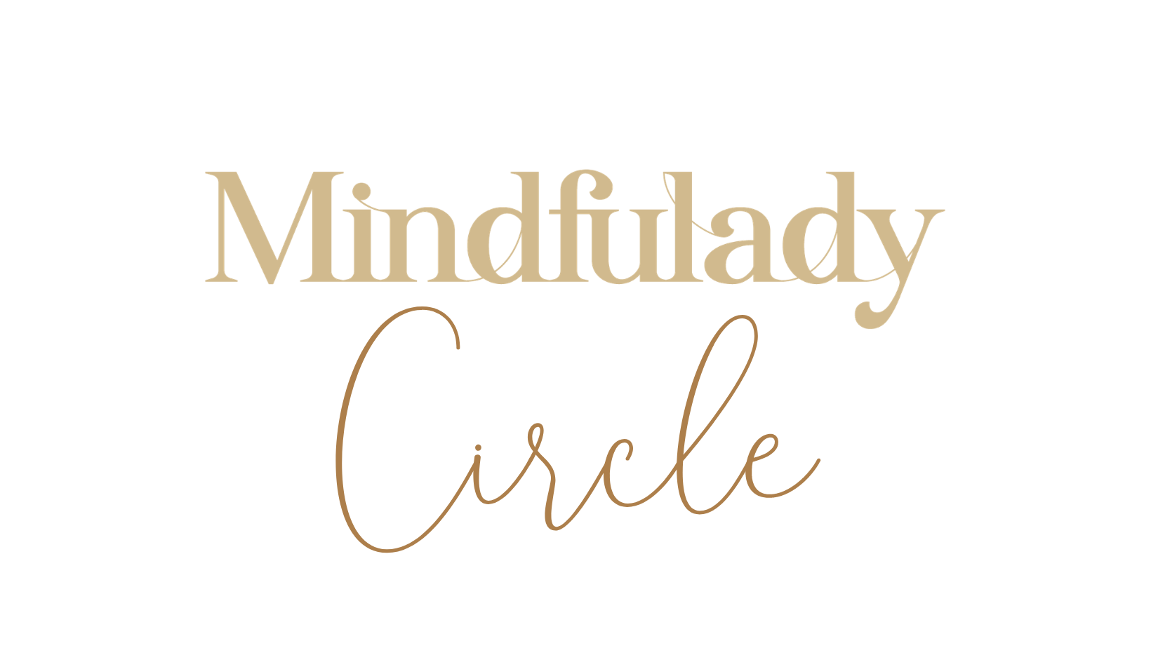 Logo Mindfulady text et transparent mauve